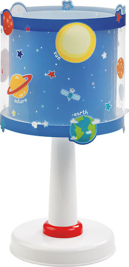 Ango LED Kinder Nachttischlampe Planets Blau 15x15x30εκ.