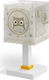 Ango Kids Portable Lamp Good Night Beige 14x14x29εκ.