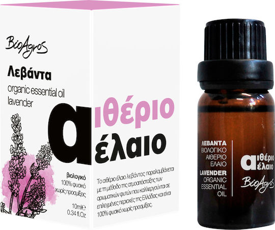 Vio Agros Essential Биологично Етерично Масло Лавандула 10мл