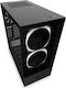 NZXT H510 Elite Gaming Midi Tower Κουτί Υπολογιστή με Πλαϊνό Παράθυρο και RGB Φωτισμό Μαύρο