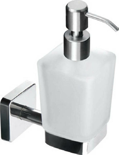 Karag Quattro Montat pe perete Dispenser Sticlă Argintiu