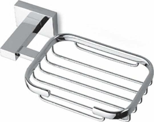 Karag Colomdo Wandmontiert Seifenschale Inox Silber