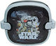 Graffiti Graffiti Kunststoff Kinderlebensmittelbehälter Star Wars Schwarzes