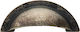 Zogometal 36 Türgriff Nikel Antike 64mm 36