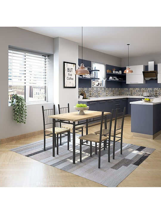 Dining Room Blue Dawn 5pcs 120x68cm