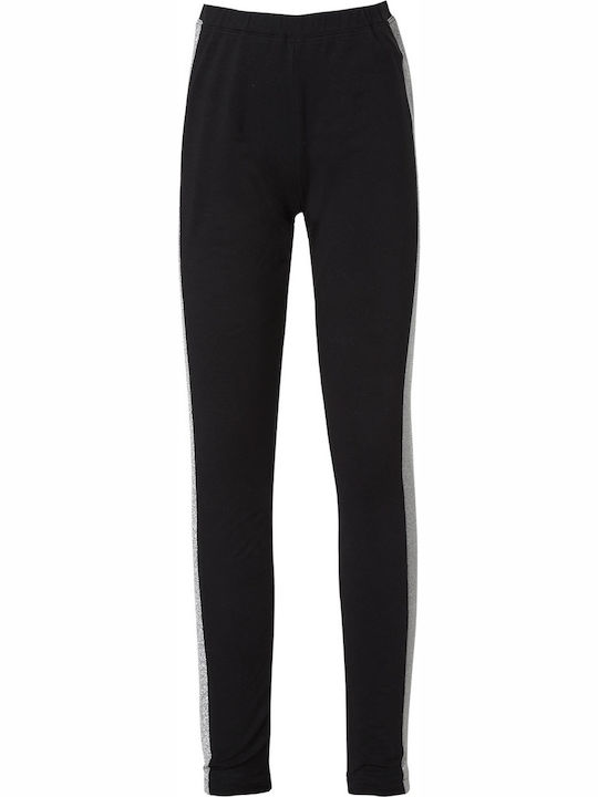 Energiers Leggings pentru Copii Lung Negru