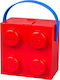 Lego Kids Lunch Plastic Box Red L16.5xW16.5xH11.7cm