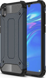 Hurtel Tough Armor Back Cover Plastic Navy Blue...