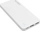 LogiLink PA0190 Power Bank 10000mAh с 2 USB-A порта Бял