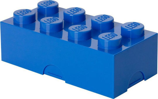 Room Copenhagen Lego Пластмасово детско контейнерче за храна Син x x 7.5cm