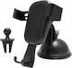 Car Mobile Mount with Adjustable Hooks Black