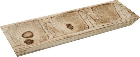 Espiel Ξύλινη Ορντεβιέρα 3 Θέσεων Μπεζ Π13xΜ45xΥ4cm Espiel Ξύλινη Ορντεβιέρα 3 Θέσεων Μπεζ Π13xΜ45xΥ4cm