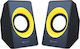 Kisonli A-303 2.0 Speakers 6W Black