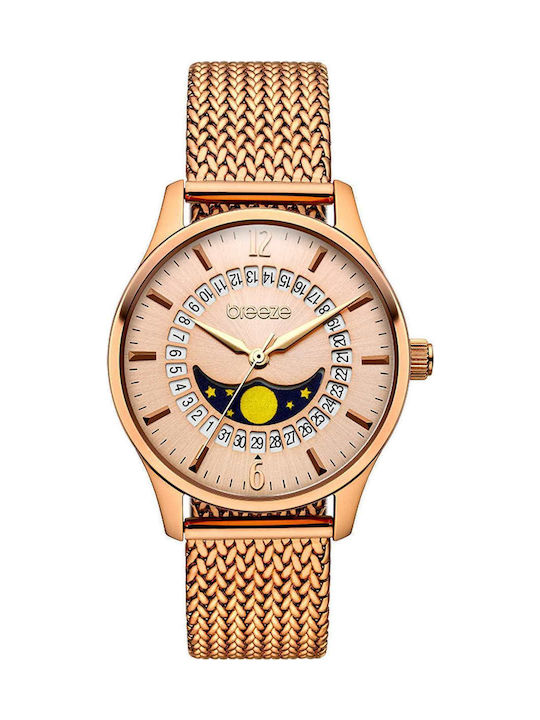Breeze Lunette Women's Watch 36mm Battery Pink ...