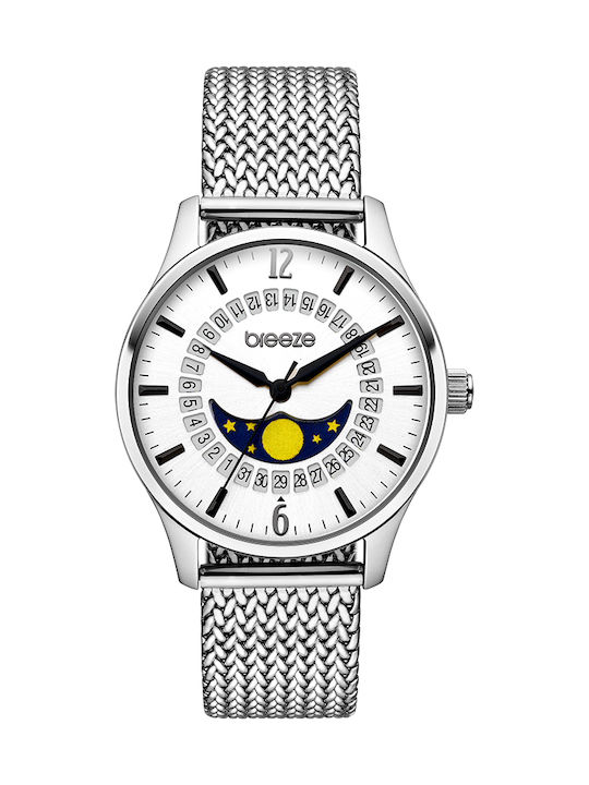 Breeze Allura Women's Watch with Silver Metal Bracelet