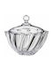 Homestyle Glass Fondant Jar with Lid Lady with Lid Transparent