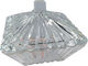 AGC Glass Sweet Jar Glass Candy Dish with Lid 10x12cm with Lid Transparent 10x12x10cm