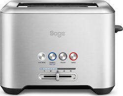 Sage A Bit More STA720BSS2EEU1 Toaster 2 Slots 1000W Inox