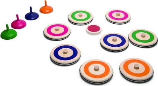 BS Toys Wooden Interactive Toy Indoor Curling for 12+ Years Old