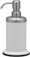 Sealskin Acero Tabletop Stainless Steel Dispenser White