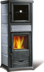 La Nordica Rossella Plus Forno Evo Πέτρινη Ξυλόσομπα με Φούρνο 9.1kW Γκρι La Nordica Rossella Plus Forno Evo Πέτρινη Ξυλόσομπα με Φούρνο 9.1kW Γκρι