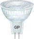 GP Batteries Bec LED 4W pentru Soclu GU10 și Formă MR16 Alb cald 250lm