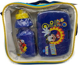 Diakakis Schultertasche für Lebensmittel Blau 25x8x19cm