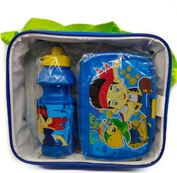 Diakakis Shoulder Lunch Bag Light Blue 25x7x19cm