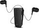 iPro RH219s In-ear Bluetooth Handsfree Ακουστικά Μαύρο/Γκρι
