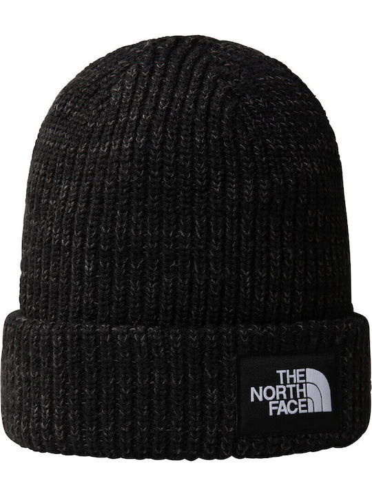Salty Dog Beanie Unisex Σκούφος Πλεκτός σε Μαύρο χρώμα