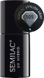 Semilac Classic Stylish Gray 105 7ml