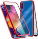 Forcell 360 Full Cover Μεταλλικό Κόκκινο (Galaxy A50)
