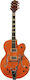 Gretsch G6120 Ηλεκτρική Κιθάρα Semiacoustic με HH Διάταξη Μαγνητών Western Maple Stain με Θήκη