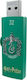 Emtec M730 Harry Potter Slytherin 32GB USB 2.0 Stick Grün