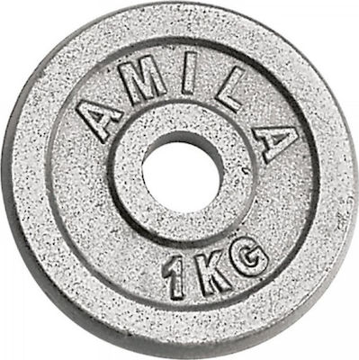 Amila Set of Plates Metal 1 x 1kg Ø28mm