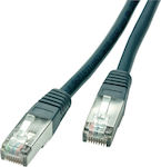 Vivanco U/FTP (STP) Cat.5e Καλώδιο Δικτύου Ethernet 10m Μαύρο