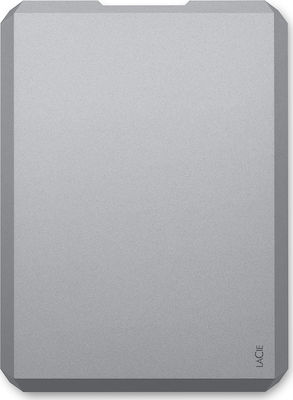 Lacie Mobile Drive USB 3.1 / USB-C Externe HDD 4TB 3.5" Gray