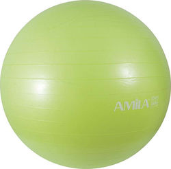 Amila Μπάλα Pilates 55cm 0.95kg σε πράσινο χρώμα