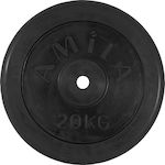 AMILA Rubber Cover C Set of Plates Rubber 1 x 20kg Ø28mm