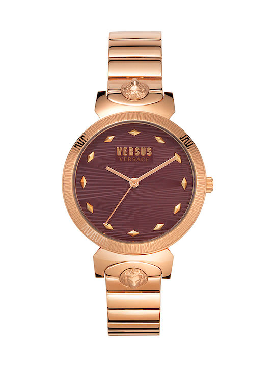 Versus by Versace Marion Watch with Pink Gold Metal Bracelet