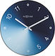 Nextime Gradient Silent Wall Clock Metallic Navy Blue Ø40cm