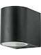 Vivalux Porto/R Wall-Mounted Outdoor Spot Light GU10 IP44 6.8x8x9.2εκ.