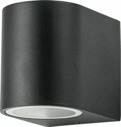 Vivalux Porto/R Wall-Mounted Outdoor Spot Light GU10 IP44 6.8x8x9.2εκ.