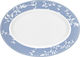 Ionia Aroma Servierplatte Oval Keramik Mehrfarbig 36cm 1Stück