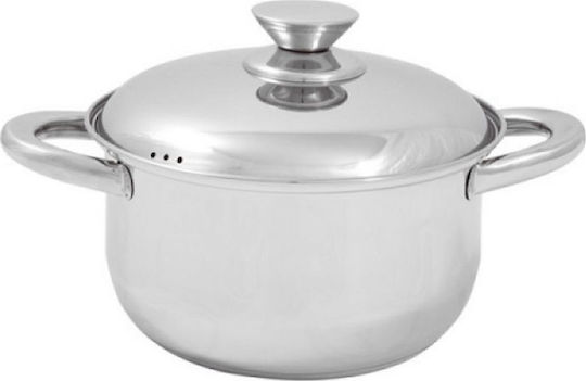 Muhler Βαθιά Ανοξείδωτη Κατσαρόλα 7lt / 26cm