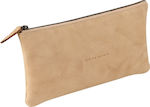 Clairefontaine Pencil Case with 1 Compartment Beige