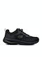 Engineered Mesh Lace-Up Damen Sneakers Schwarz