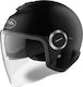 Airoh Helios Black Matt Motorradhelm Jet ECE 22.05 1250gr AIR000KRA156