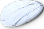 Sandberg Ασύρματος Φορτιστής (Qi Pad) 10W Λευκός (Marble)