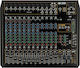 RCF F 16 XR Analoge Konsole 16 Kanäle mit Phantom Power & 10 XLR-Eingänge